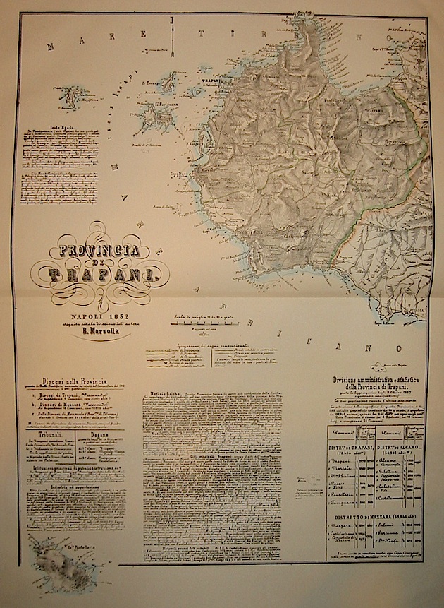 Marzolla Benedetto Provincia di Trapani 1858 Napoli